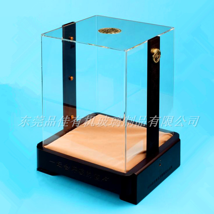 东莞有机玻璃盒子 透明亚克力展示盒 定制亚克力高档商品展示